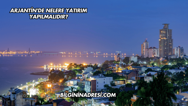 Arjantin'de Nelere Yatırım Yapılmalıdır?