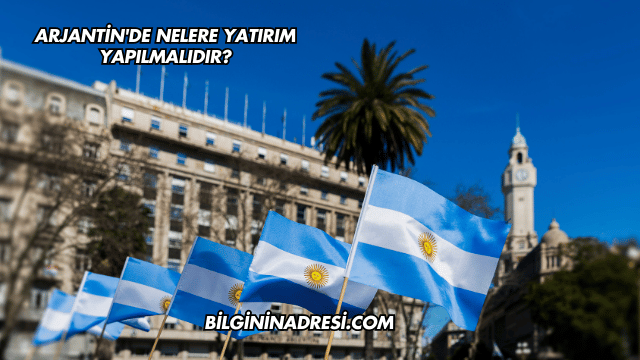 Arjantin'de Nelere Yatırım Yapılmalıdır?