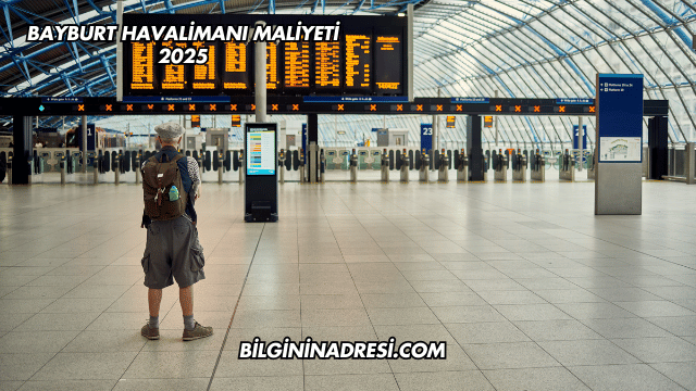 Bayburt Havalimanı Maliyeti 2025