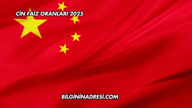 Çin Faiz Oranları 2025