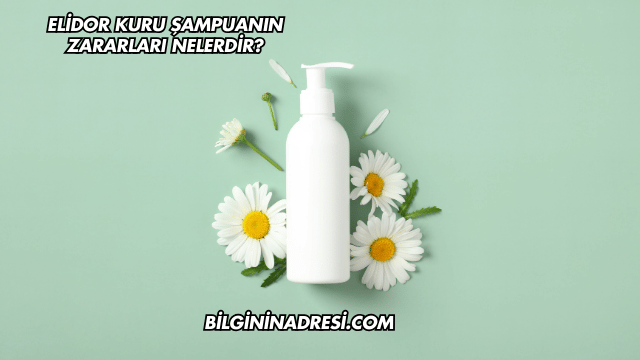 Elidor Kuru Şampuanın Zararları Nelerdir?