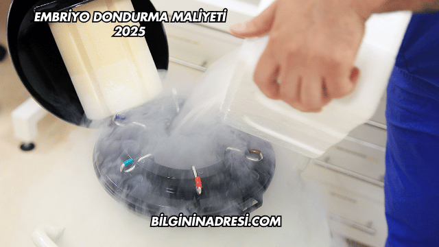 Embriyo Dondurma Maliyeti 2025