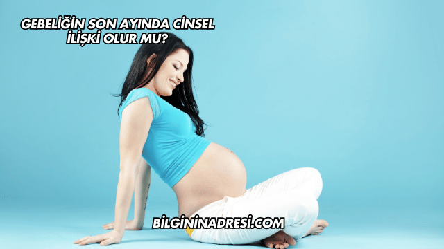 Gebeliğin Son Ayında Cinsel İlişki Olur mu?