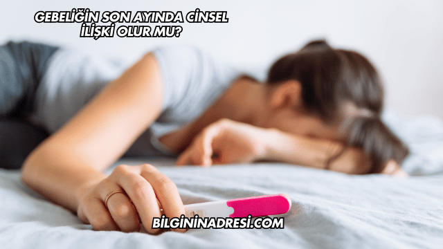 Gebeliğin Son Ayında Cinsel İlişki Olur mu?