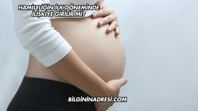 Hamileliğin İlk Döneminde İlişkiye Girilir mi?