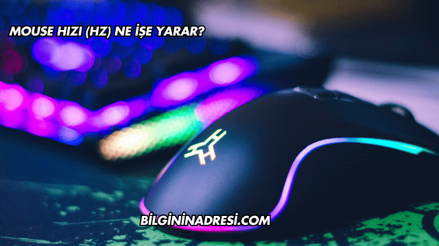 Mouse Hızı (Hz) Ne İşe Yarar?