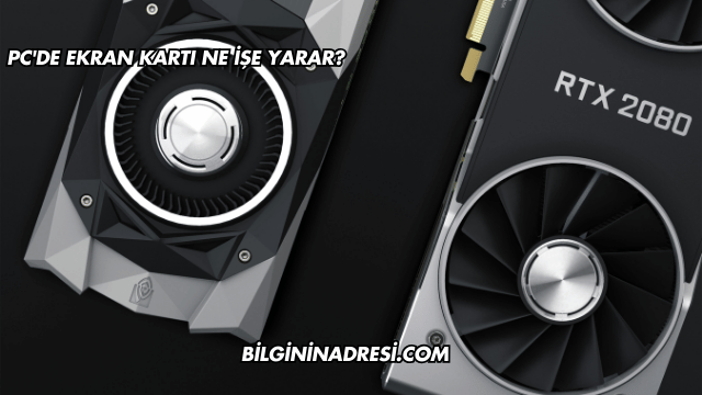 PC'de Ekran Kartı Ne İşe Yarar?