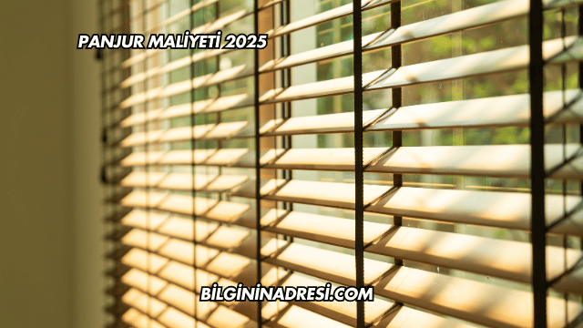 Panjur Maliyeti 2025