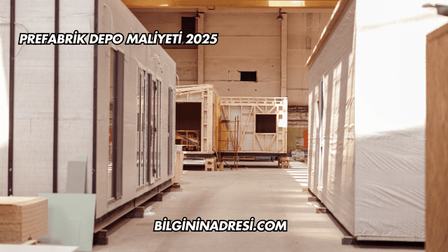 Prefabrik Depo Maliyeti 2025