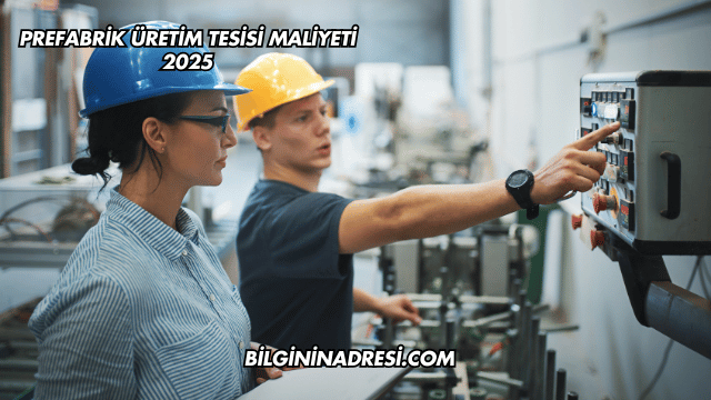 Prefabrik Üretim Tesisi Maliyeti 2025