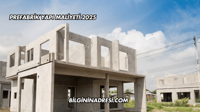 Prefabrik Yapı Maliyeti 2025