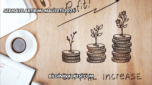 Sermaye Artırımı Maliyeti 2025