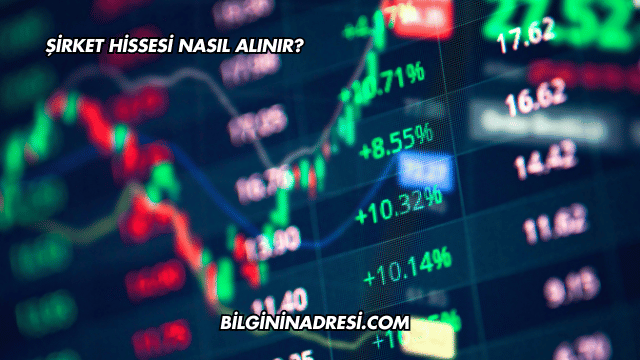 Şirket Hissesi Nasıl Alınır?