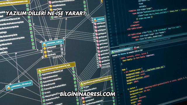 Yazılım Dilleri Ne İşe Yarar?