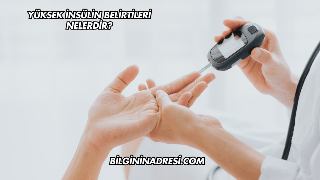 Yüksek İnsülin Belirtileri Nelerdir?