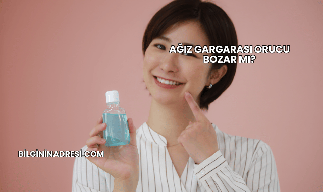 Ağız Gargarası Orucu Bozar mı?