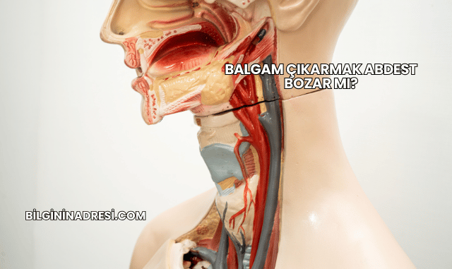 Balgam Çıkarmak Abdest Bozar mı?