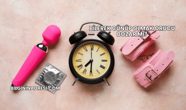 Bilerek Cünüp Olmak Orucu Bozar mı?
