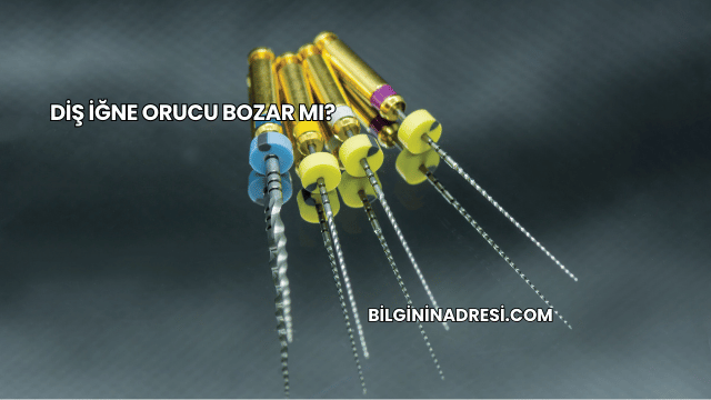 Diş İğne Orucu Bozar mı?