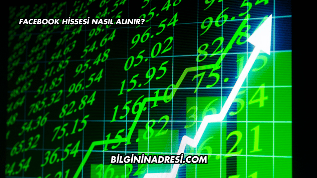Facebook Hissesi Nasıl Alınır?