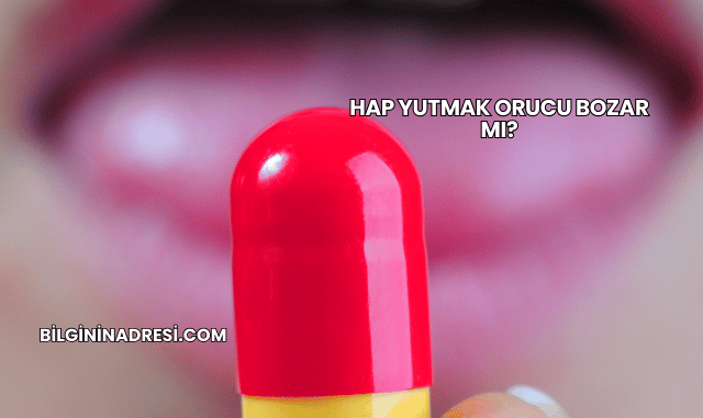 Hap Yutmak Orucu Bozar mı?