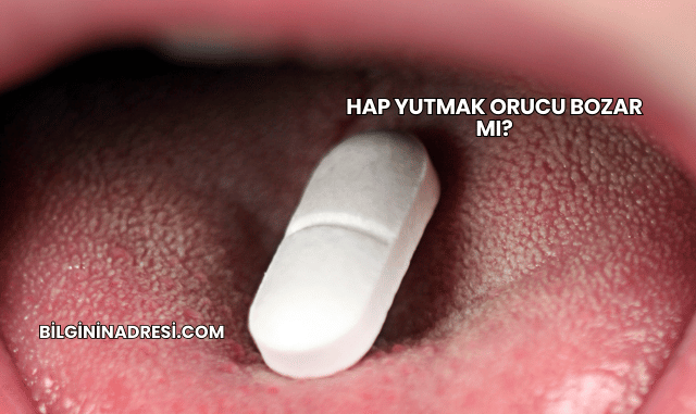 Hap Yutmak Orucu Bozar mı?