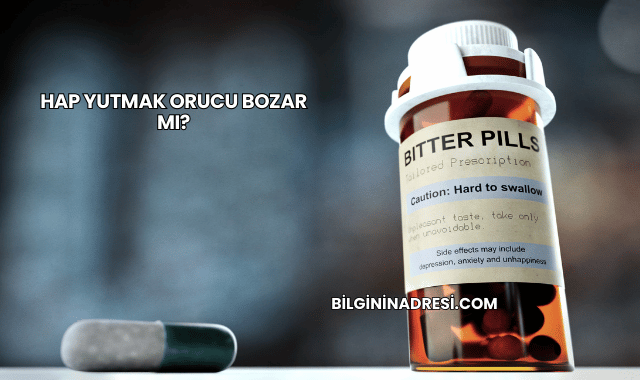 Hap Yutmak Orucu Bozar mı?