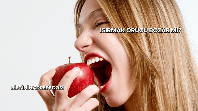 Isırmak Orucu Bozar mı?