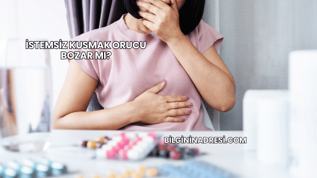 İstemsiz Kusmak Orucu Bozar mı?
