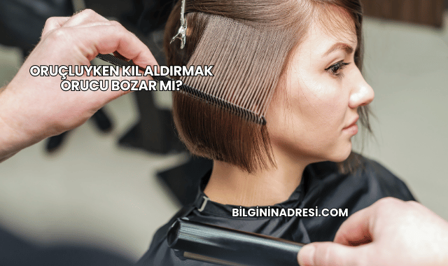 Oruçluyken Kıl Aldırmak Orucu Bozar mı?