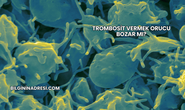 Trombosit Vermek Orucu Bozar mı?