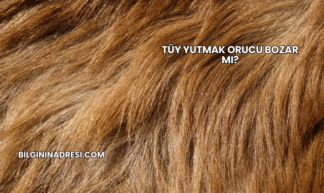 Tüy Yutmak Orucu Bozar mı?