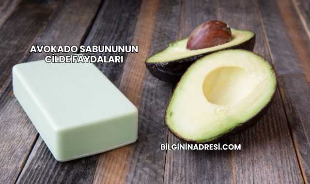 Avokado Sabununun Cilde Faydaları