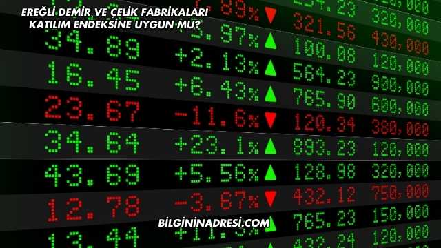 Ereğli Demir ve Çelik Fabrikaları Katılım Endeksine Uygun mu?
