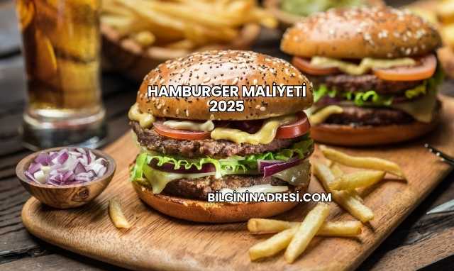 Hamburger Maliyeti 2025