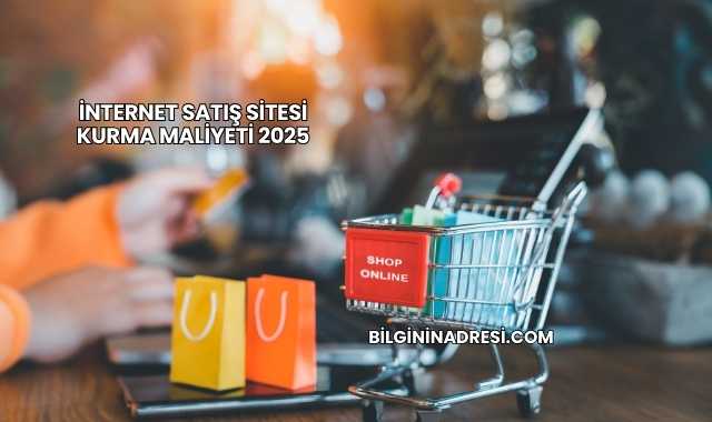 İnternet Satış Sitesi Kurma Maliyeti 2025