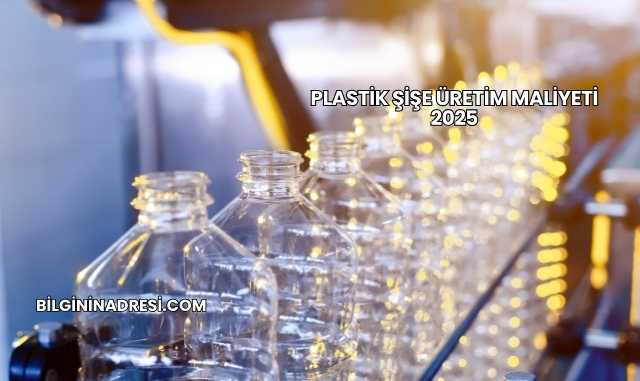 Plastik Şişe Üretim Maliyeti 2025
