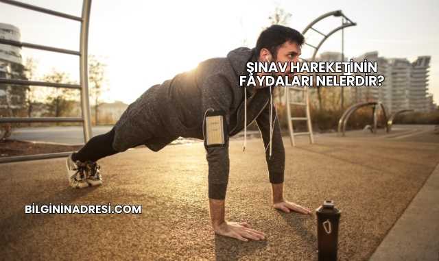 Şınav Hareketinin Faydaları Nelerdir?