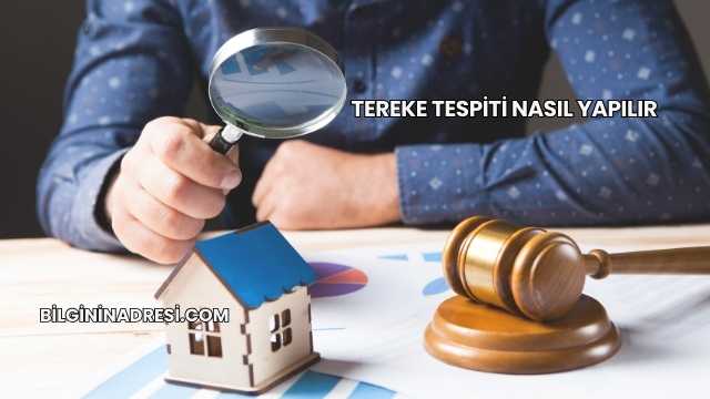 Tereke Tespiti Nasıl Yapılır
