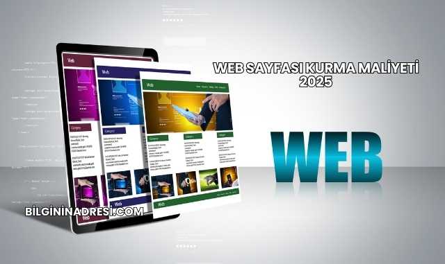 Web Sayfası Kurma Maliyeti 2025