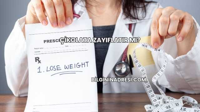 Çikolata Zayıflatır mı?