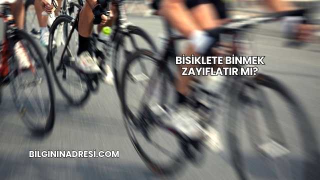 Bisiklete Binmek Zayıflatır mı?