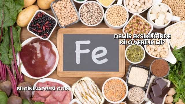 Demir Eksikliğinde Kilo Verilir mi?