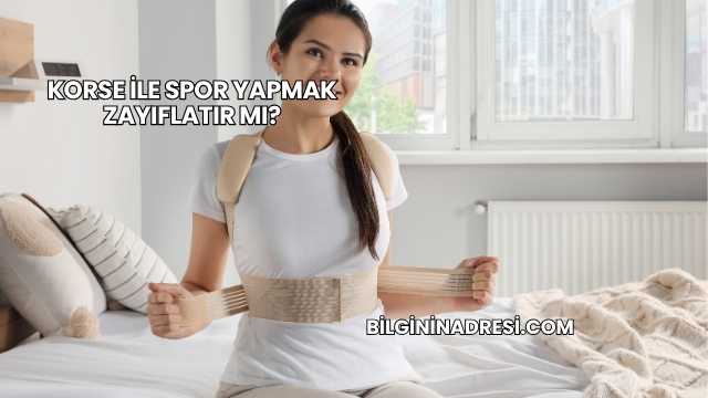 Korse ile Spor Yapmak Zayıflatır mı?
