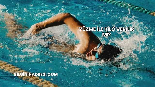 Yüzme ile Kilo Verilir mi?