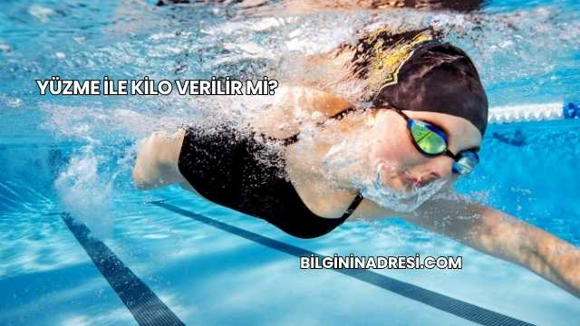 Yüzme ile Kilo Verilir mi?